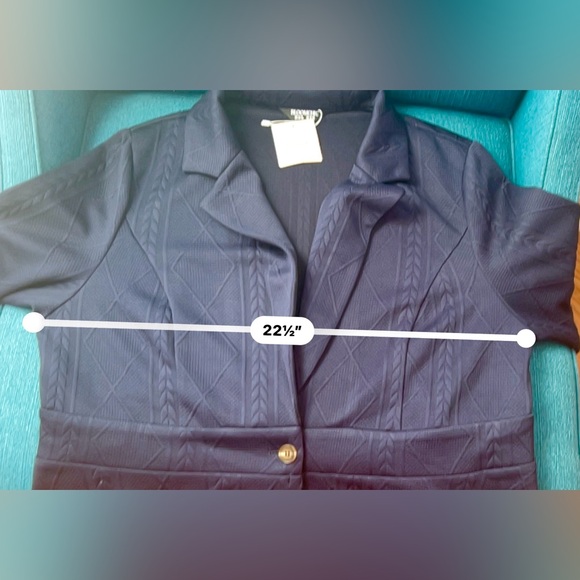 NWT Navy Blazer - Picture 8 of 9